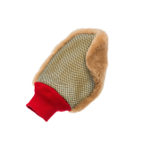 FLEXIPADS Merino Super Soft Lambskin Wash Mesh Mitt