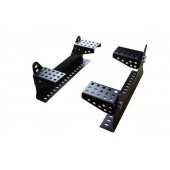 FIA-Approved Lower Bucket Seat Mounts for Racing Seats