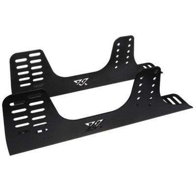FIA Black Bucket Seat Mounts for BMW E36 Driver's Side