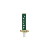 Samurai Green 15cm Universal Gear Knob - Stylish Upgrade