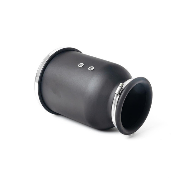 Large Universal Pleated 89mm Rubber Neck Air Filter in Enclosed Airbox