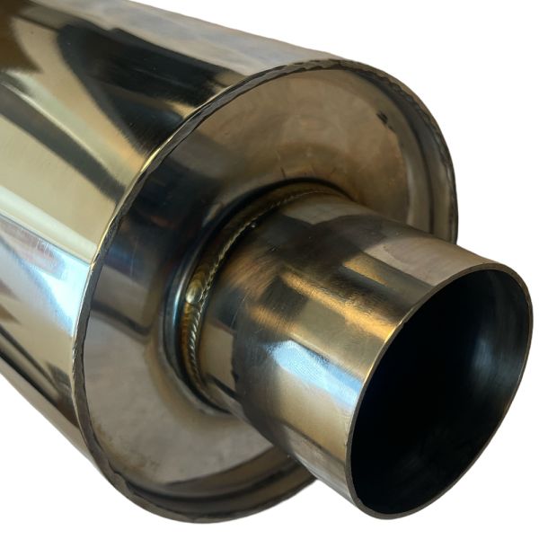 SRS Universal Turndown Dolphin Muffler 2.5' – Universal
