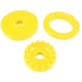 Fiat 126p Engine Mount Inserts - Hard Rubber Upgrade