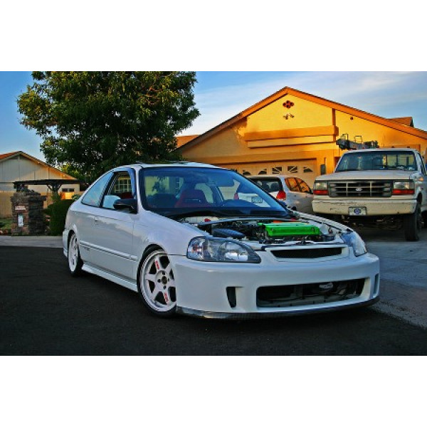 Aerodynamics Backyard Style Front Bumper – Honda Civic 95-98 2/3/4dr