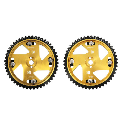 Brian Crower Gold Adjustable Cam Gears for Evo VIII 4G63