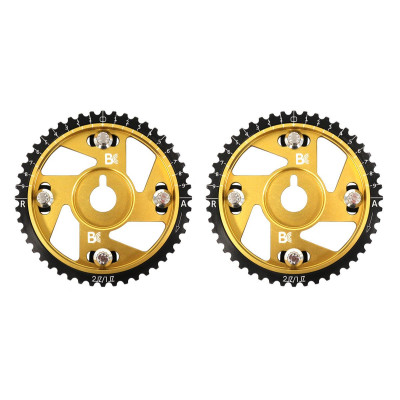 Brian Crower Gold Adjustable Cam Gears for Toyota 2JZ-GTE