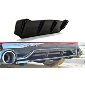 Peugeot 308 II GTI Central Rear Splitter with Vertical Bars