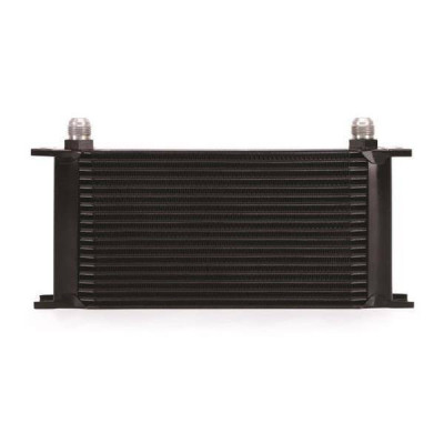 Mishimoto 19 Row Universal Oil Cooler - Black 381x102x229