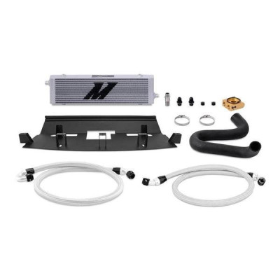 Mishimoto Silver Oil Cooler Kit for 2018+ Ford Mustang