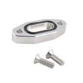 Oil Channel Block-Off Plate Silver for LS1 LS2 LS3 LS6 Gen 3-4