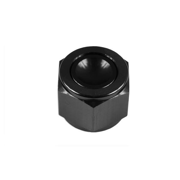 AN-10 JIC Female Flare Hex Port Plug - Black Adapter