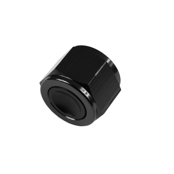 AN-10 JIC Female Flare Hex Port Plug - Black Adapter