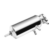 Alloy Polished 0.33L Round Oil Catch Can Fuel Tank