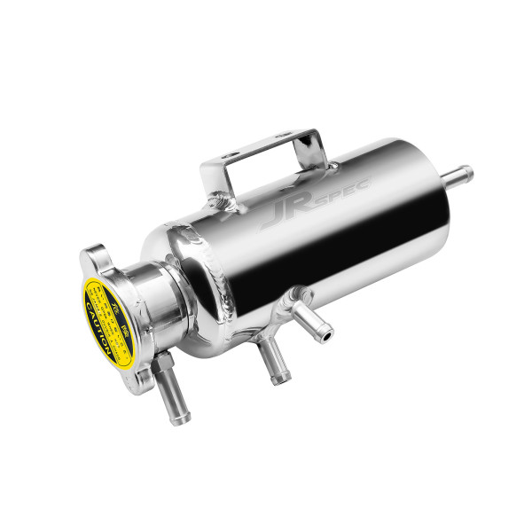 Alloy Polished 0.33L Round Oil Catch Can Fuel Tank
