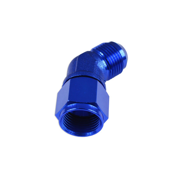 AN10 45° Blue Female-Male Hose Fitting - Racestage