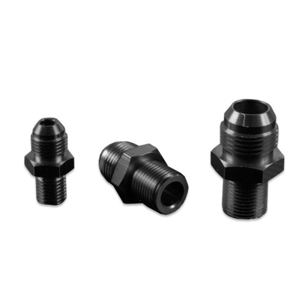 AN4 JIC Flare to M8x1.25 Straight Hose Fitting Adapter