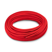 AN6 8mm (5/16") Nylon Braided PTFE Teflon Fuel Hose Red