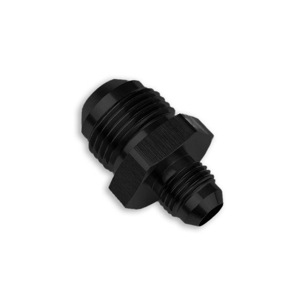 AN6 to AN4 Male JIC Reducer Fitting - Black Adapter