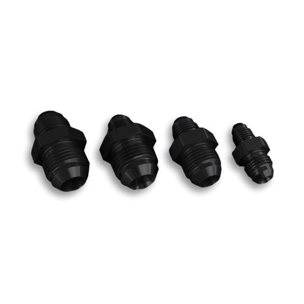 AN6 to AN4 Male JIC Reducer Fitting - Black Adapter