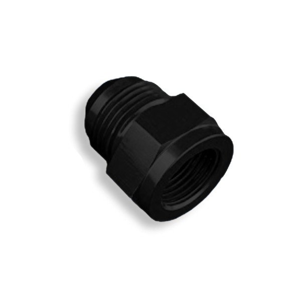 AN6 Male to AN4 Female JIC Reducer Hose Fitting Black