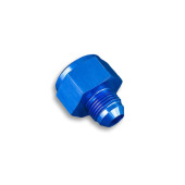AN6 Female to AN4 Male JIC Reducer Hose Fitting, Blue