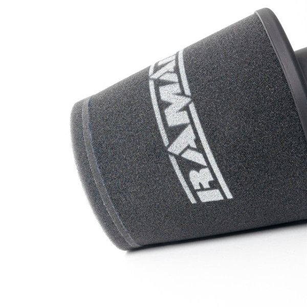 Large Universal Foam 80mm Rubber Neck Air Filter in Enclosed Airbox
