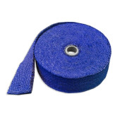 Blue Exhaust Wrap 50mm x 2mm x 30m