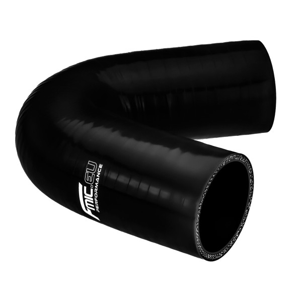 135 Degree Silicone Elbow 41mm Black