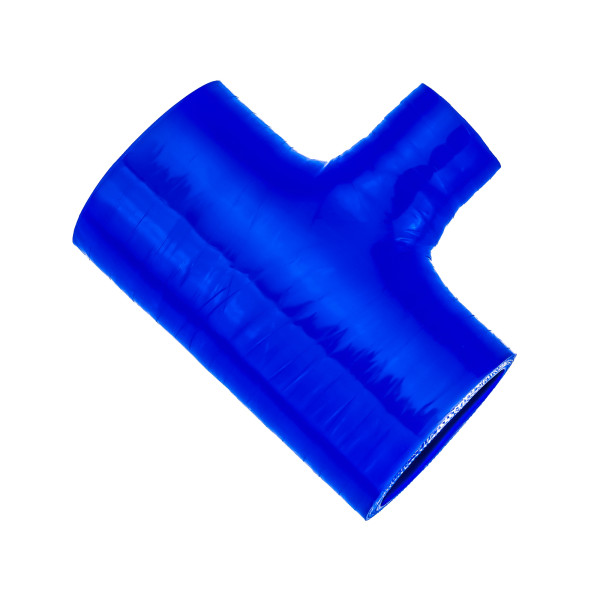 57mm Blue T-Piece Connector for Plumbing Systems