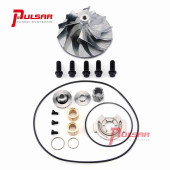 Pulsar 05-07 Ford 6.0L Powerstroke Turbo Billet Wheel + Rebuild Kit