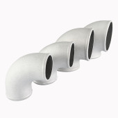 Cast Aluminum 90 Degree Elbow 89mm