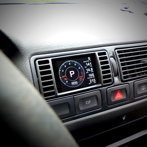 CANchecked Display MFD28 Gen2 for VW Golf MK4 (Typ 1J) vFL LHD RHD 1998-2005