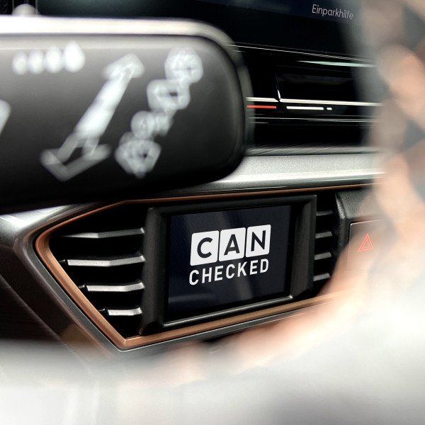 CANchecked Multi Function Display MFD28 GEN2 for Seat Cupra Leon IV KL Formentor