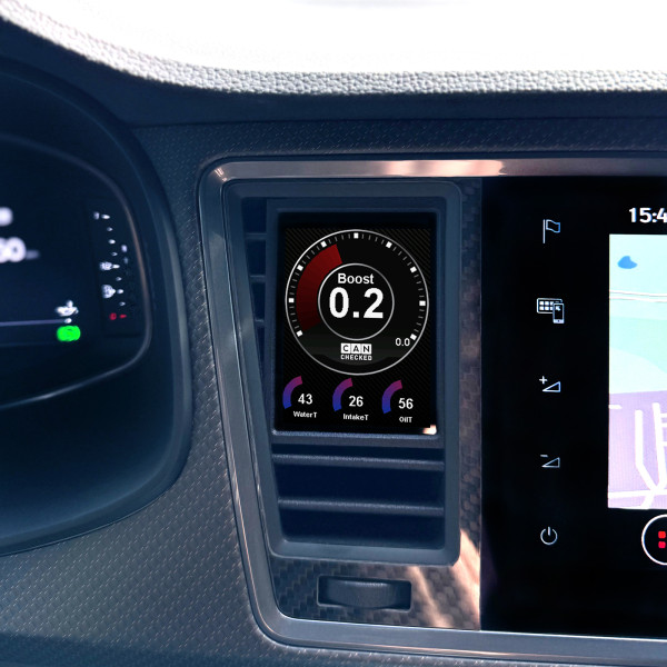 CANchecked MFD28 Gen2 Display for Seat Cupra Ateca 5FP LHD