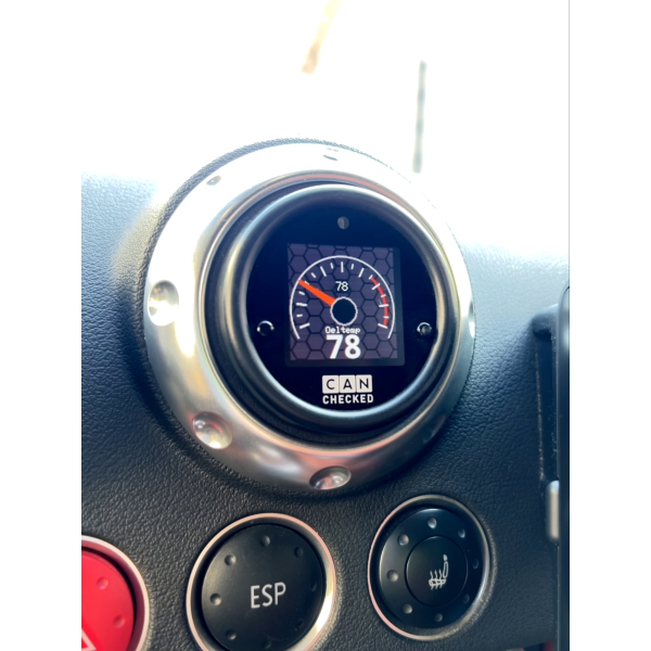 CANchecked Multi Function Display MFD15 GEN2 for Audi TT 8N 1998 - 2006