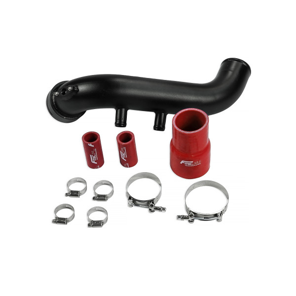 Red Charge Pipe for BMW N54 135i/335i/1M - Boost Style