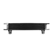7-Row Oil Cooler with 7/8" Male Threads (AN10) - Black