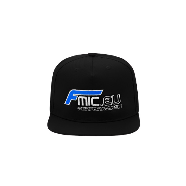 Black Snapback Cap