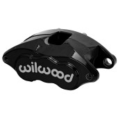 D52 Universal Floating Mount Caliper 2 Pistons Black