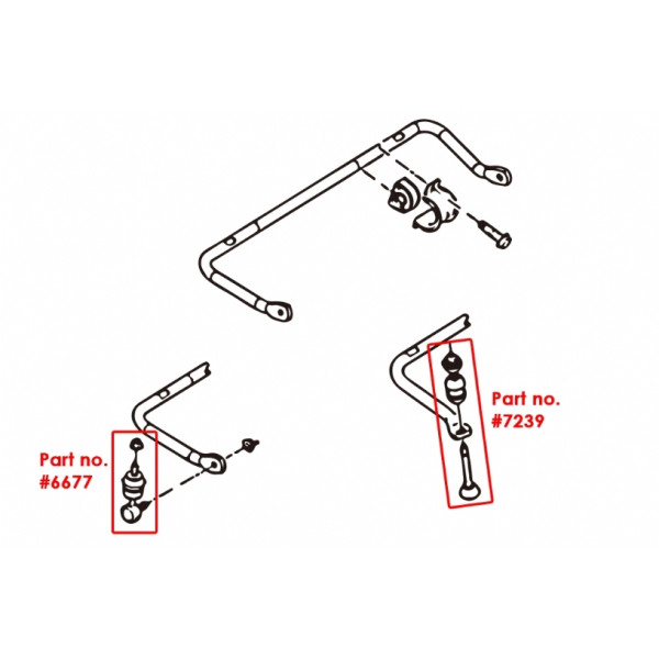 Hardrace 7740 Rear Sway Bar – Ford Focus MK3, Focus MK2 & more