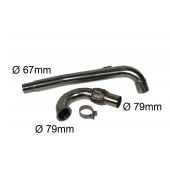 Downpipe for Audi A3 8V, Seat Leon 5F, Skoda Octavia 5E, Superb 3T, VW Golf VII AU, Passat B8