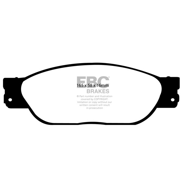 ULTIMAX2 Brake Pads DP1220/2 for Jaguar XJ6 XJ8 S-Type