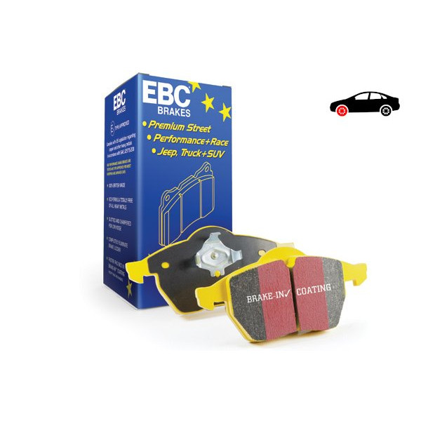 DP42439R Yellowstuff Brake Pads for Audi A3 8Y, Ford Tourneo Connect, Seat Leon KL, Skoda Octavia NX Mk4, Volkswagen Caddy, Caddy California 4Motion, Caddy California Golf Mk8