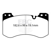 DP52454NDX Brake Pads BLUESTUFF NDX for BMW M3 M4 G80 G81 G82 G83