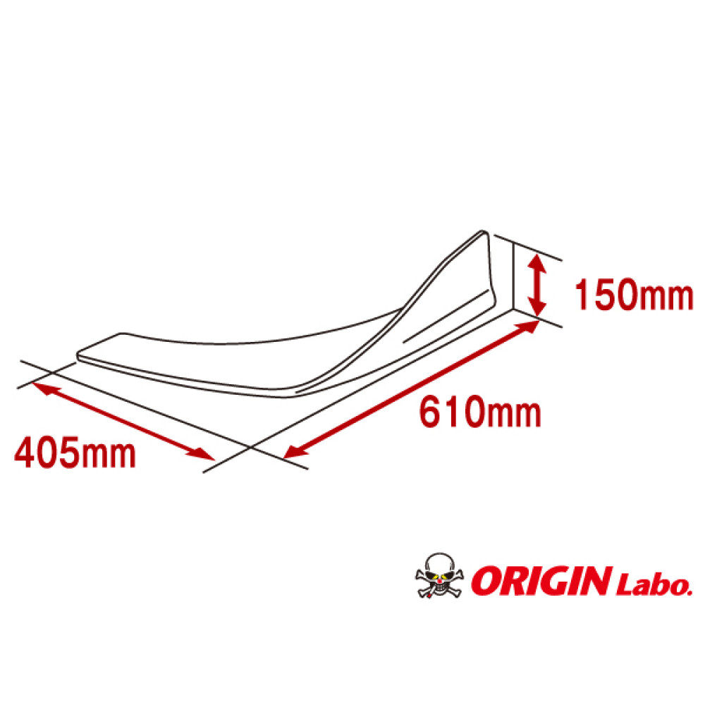 Origin Labo Type L Universal Canards (FRP)