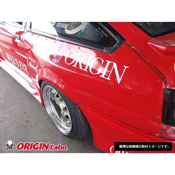 Origin Labo +40mm Rear Fenders for Toyota Corolla AE86 Hatchback (3-Door)