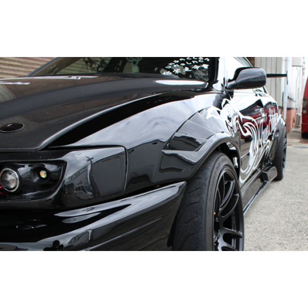 Origin Labo +55mm Shark Vented Front Fenders for Toyota Chaser JZX100
