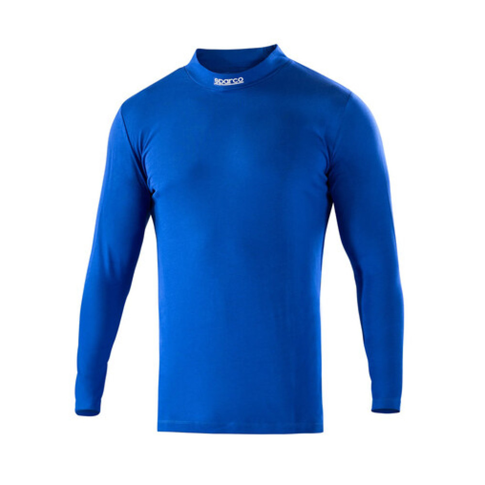 Sparco B-Rookie Karting Long Sleeve Top, Blue, Size XS