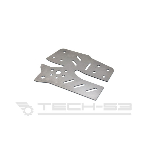 Tech-53 Subframe Reinforcement Plates (Wide Style) for BMW E46