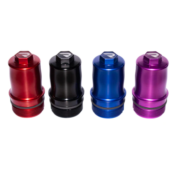 Red Aluminum Billet Oil Filter Housing for 1.8 / 2.0 TSI EA888.3 & EA888.4 Engines
